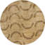 Aadi Geometric Hand-Knotted Wool Brown/Tan Area Rug-1280832100