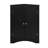 Black Storage Cabinet With - Drop Hardware For Bathroom And Living Room Corners, 24" Deep Kitchen, Room,-218939967