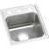 Lustertone 13" L x 16" W Drop-In Kitchen Sink