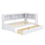 Lit de jour avec deux tiroirs de rangement, armoires de rangement et ports USB-1476667445