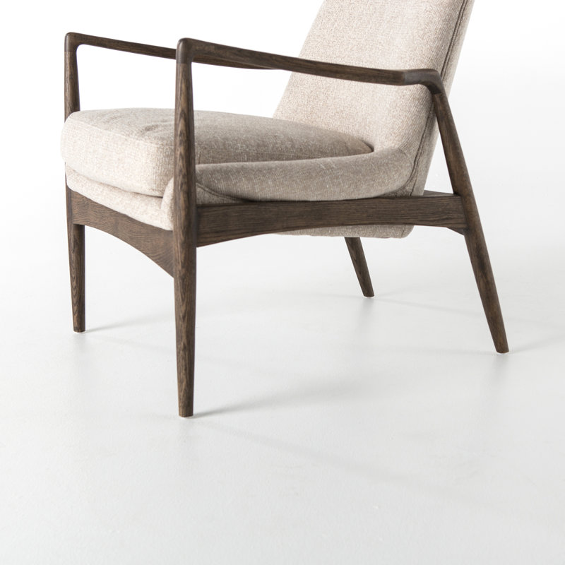 Braden Armchair, Linen Sand Performance Weave