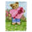 Bodil Double Sided Polyester Valentine's Day Garden Flag-1746268481