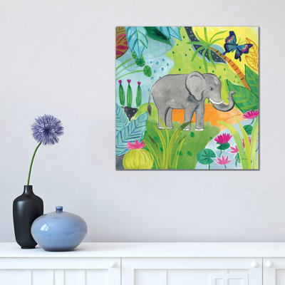 The Big Jungle I by Farida Zaman - Wrapped Canvas Painting