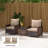Outdoor 4.75'' Seat / Back Cushion-97699743
