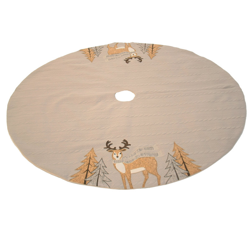Solid Color Tree Skirt