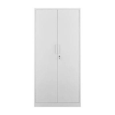 70-Inch Tall 2-Door Security Filing Cabinet with Lock and Adjustable Shelves