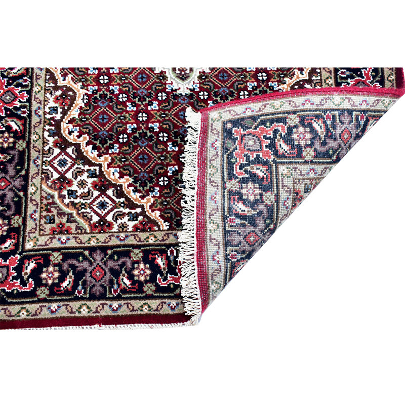 Wool Oriental Area Rug, Rectangle 6' x 9'
