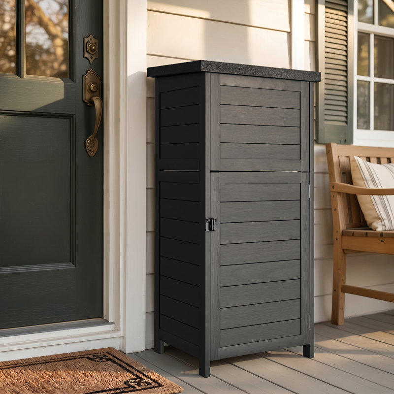 Wood Package Drop, Black