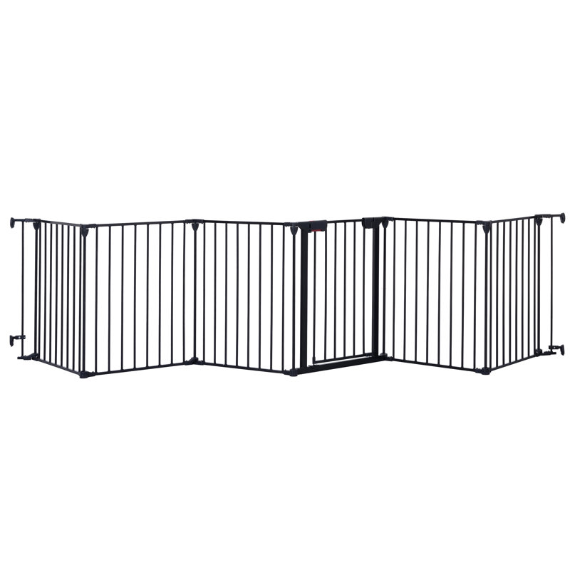 Panneaux de barrières de sécurité ajustables, H 2,4 pi x l 12,5 pi