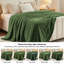 Couverture molletonnée en polyester moelleux Alaska-363026711-382226009