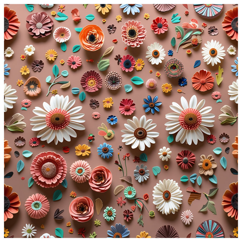 Décoration florale tapis de bain bohémien, L 34 po x L 21 po