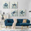 Renditions Gallery - Ensemble de 4 reproductions d'art sur toile encadrées-1458066905