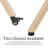 Heavy Tv Floor Stand For 40-75inch Height Adjustable Swivel Tripod Stand With Shelf