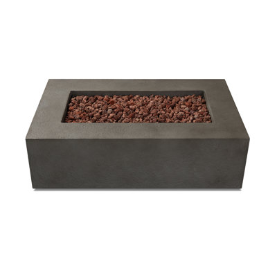BALTIC Concrete Fire Pit Table with Lid