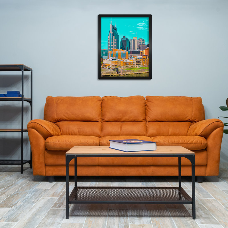Downtown Nashville, Nashville, Tennessee - reproduction de photo sur toile, H 20 po x l 16 po x P 0,75 po