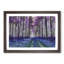 Path Through a Purple Forest in Abstract - Picture Frame Graphic Art Print-55737509-55737507