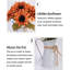 Arrangement floral tournesol en pot