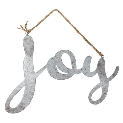 Script «Joy», décoration murale