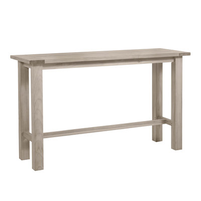 Croquet Teak Outdoor Bar Table