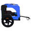 Chariot pour chien avec bicyclette, adapté aux petits et moyens animaux, cadre de chariot pliant facile, roue à dégagement rapide, plancher antidérapant, laisse intérieure-128504330