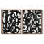 «Graffiti Tangle I», reproduction encadrée de qualité supérieure - prête à être accrochée - aucun clou requis - aucun clou requis-108037922-108037921