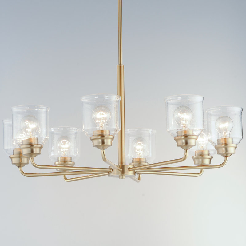 Freijoo 8 - Light Dimmable Drum Chandelier