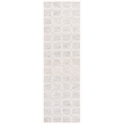 Pine Hand Tufted Wool No Pattern Rug