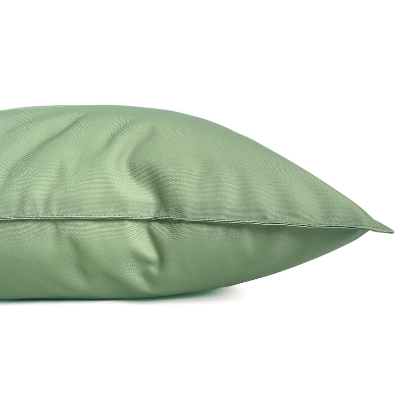 Solid Outdoor Accent Pillow Covers, Loden Frost