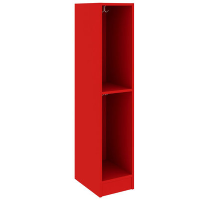 Single Wide Two Compartment Classroom Cabinet Locker