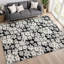 Tapis floral intérieur / extérieur lavable à la machine Chantille ACN2476-715685865-715685840