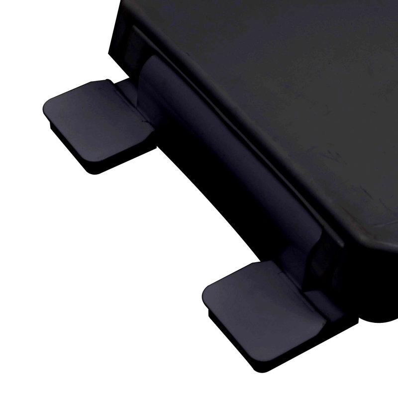 Round Toilet Seat and Lid, Black