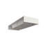 Lavabo à surface solide de 48 pouces, couleur blanc mat