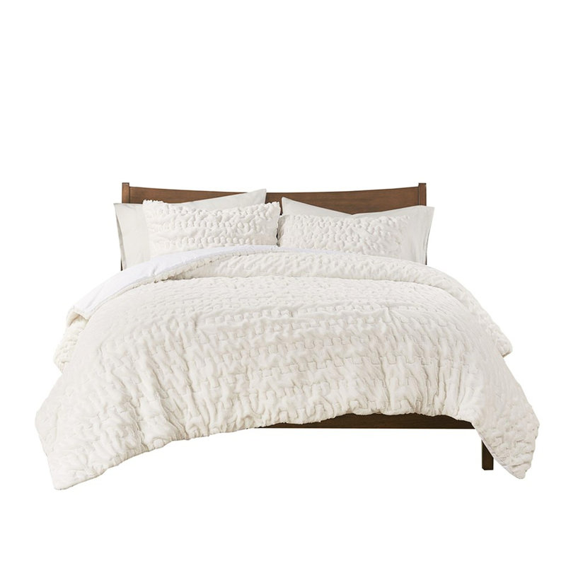 Soft King/ King Bedding - Fur Comfy Comforter