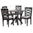 4 - Person Four Leg Dining Set-97827316