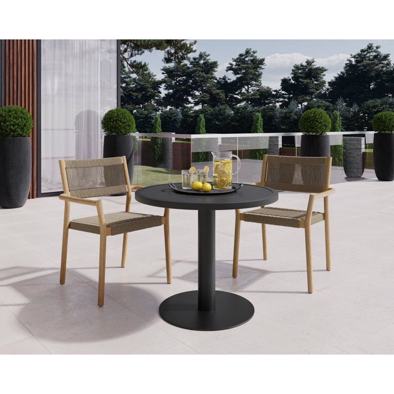Outdoor Dining Armchair, Natural