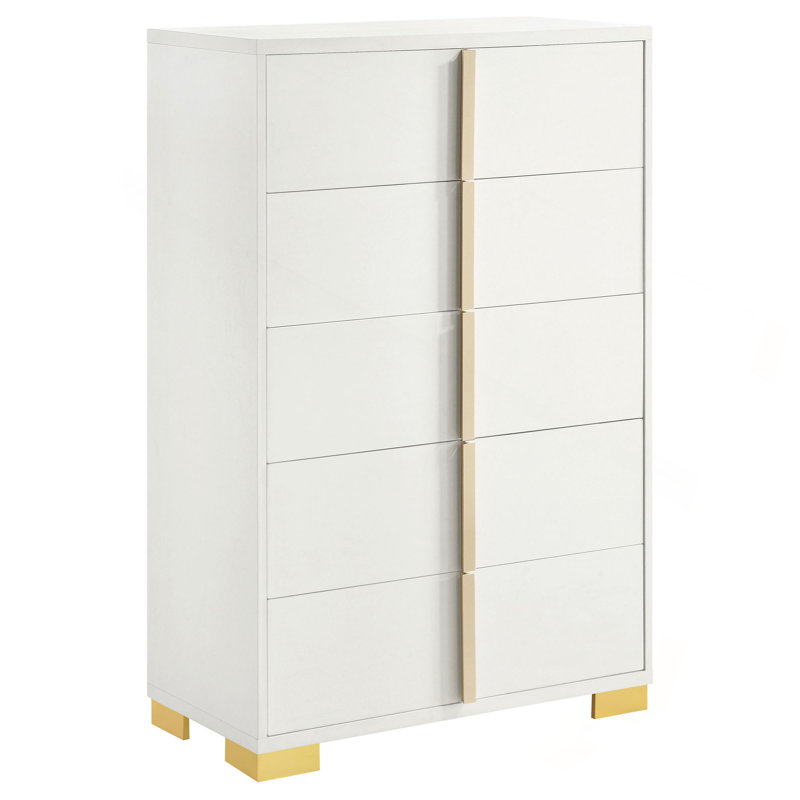 La commode et la commode à tiroirs multiples combinent une conception élégante avec un rangement de grande capacité pour les chambres à coucher