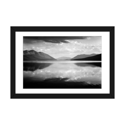 " Evening, McDonald Lake, Glacier National Park " by Ansel Adams