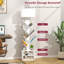 Bookcases With Led Light And Remote Control, 7-tier 2 Drawer Column Floor Lamp-720984764