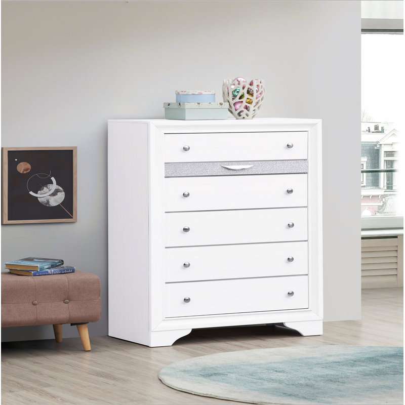 Coffre Madrid G02390-CH, Blanc