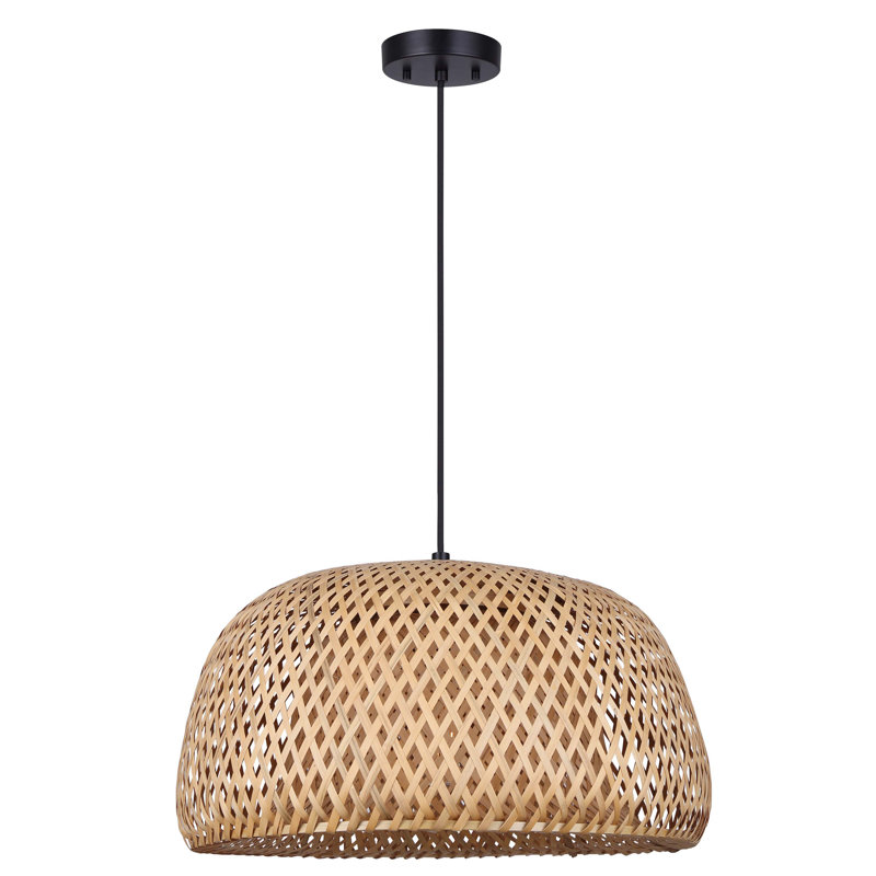 Vidur 1 - Light Black Dome Pendant