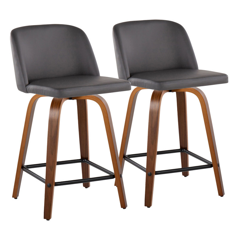 Tabouret de comptoir pivotant 24,25 po Tincea