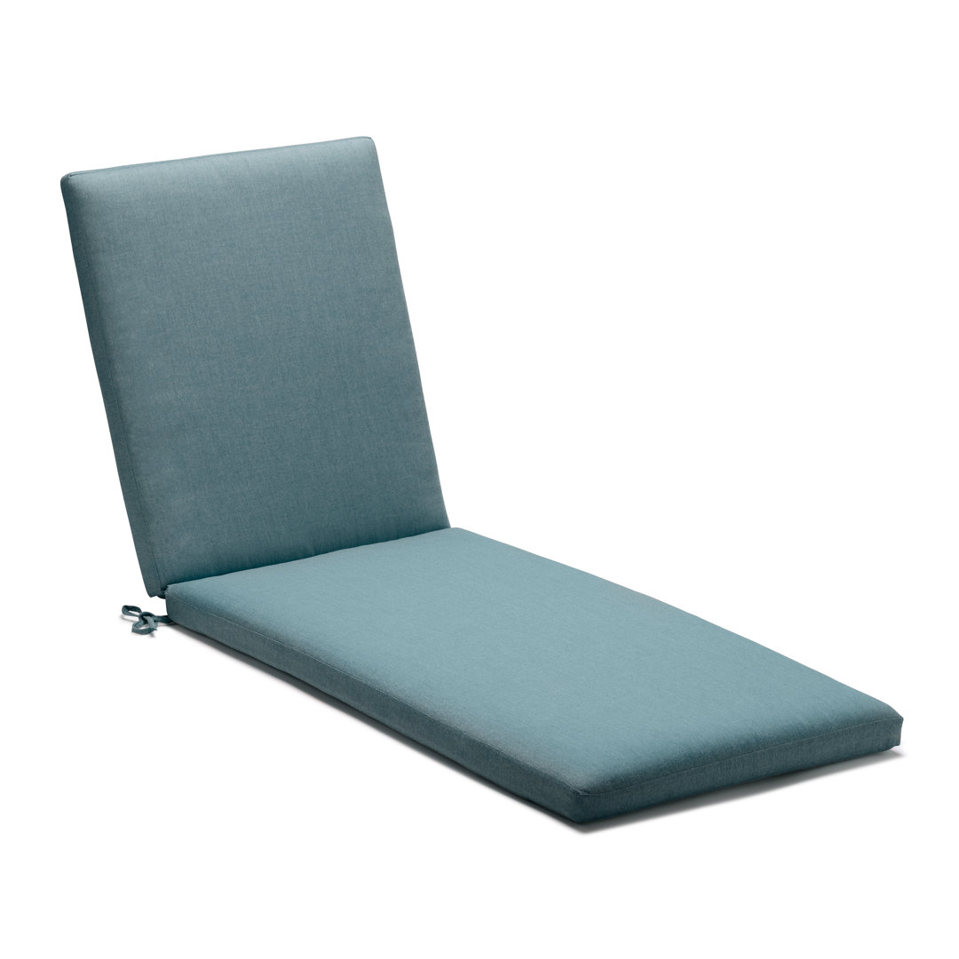 Sunbrella Outdoor 2.5'' Chaise Lounge Seat / Back Cushion METADRI