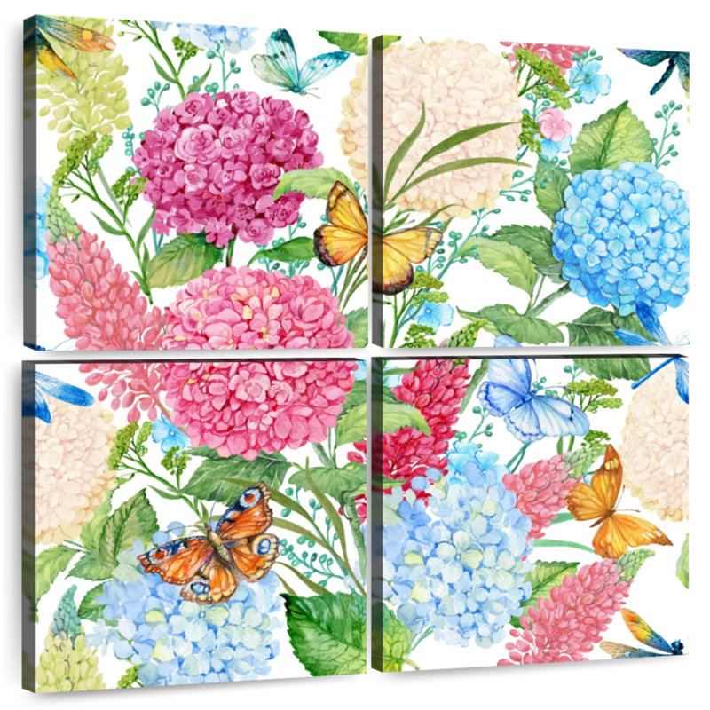 Harnek Floral Spring Garden, 18" H x 18" W