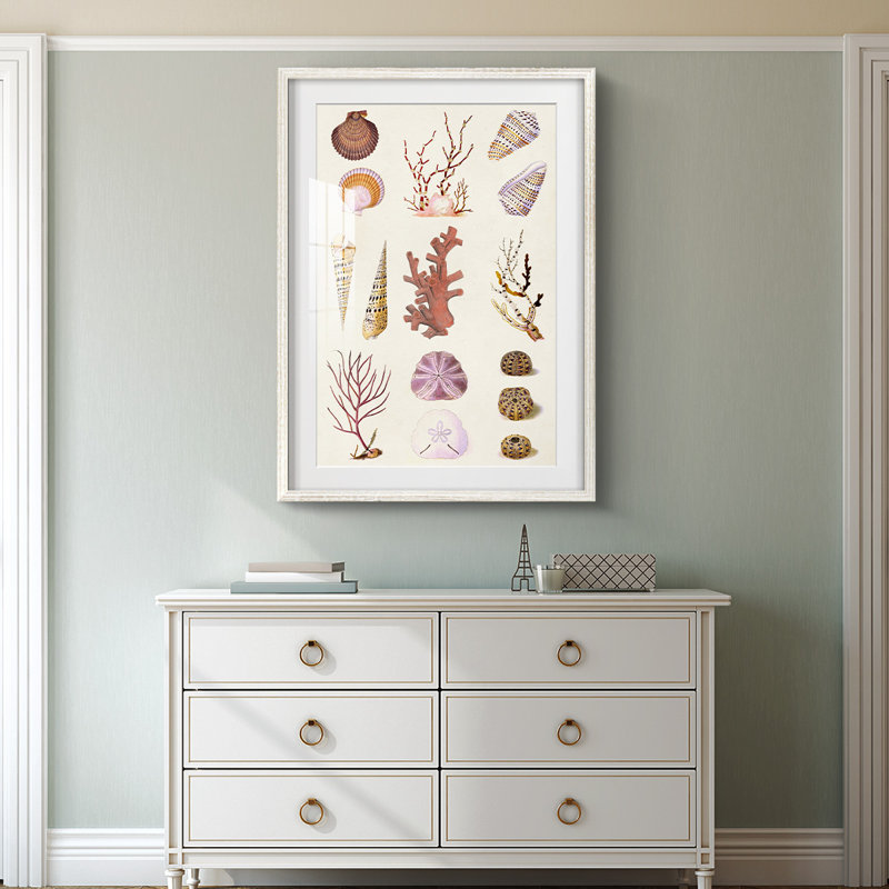 Heartland II - Toile tendue avec châssis, H 28,5 po x l 20,5 po, Blanc