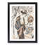 Woman in a Kimono by Okumura Masanobu - Framed Print-55641016-55641020
