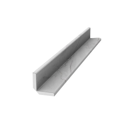 FlexStone 95''L x 1.5''W Inside Corner Trim in Oyster