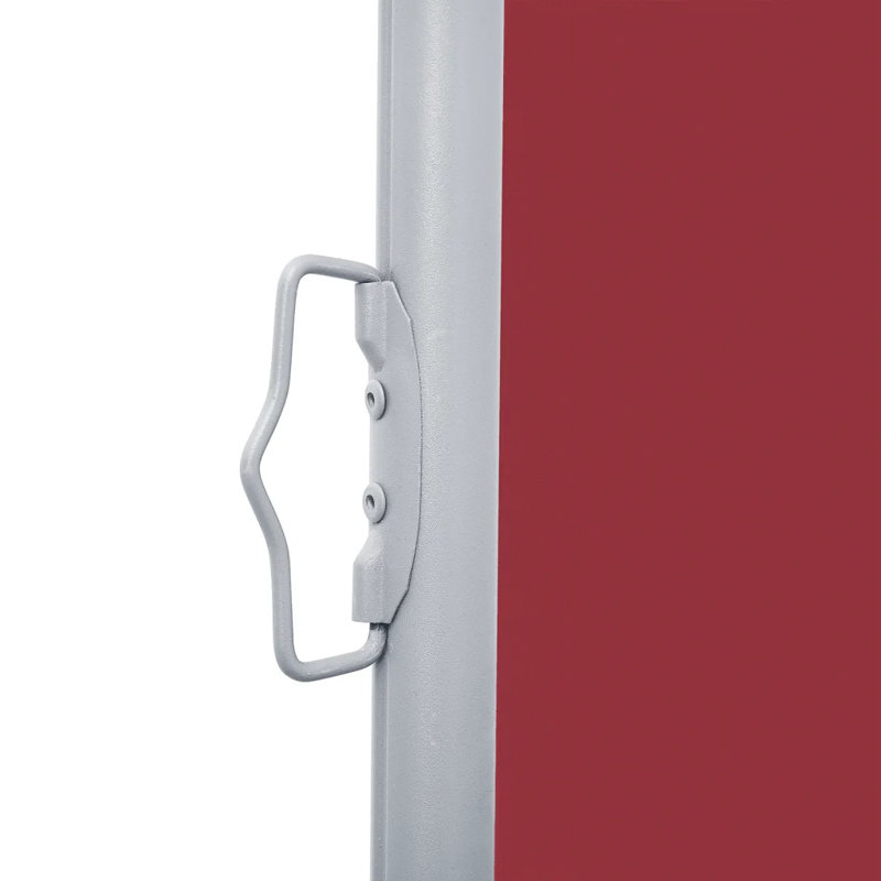 Dakota Fields 6cm W x 0cm D Fabric Red Cover Motorised Retractable Side Awning