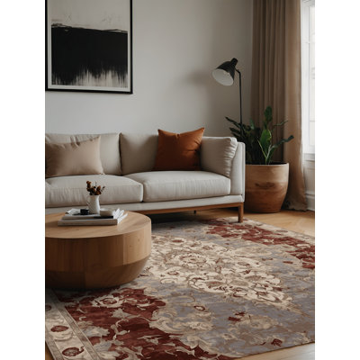 Tapis gris lavable à la machine