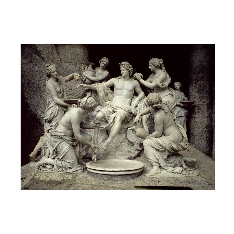 Art sur toile par François Girardon, Apollon par Nymphs, 1666-75, H 14 po x l 19 po