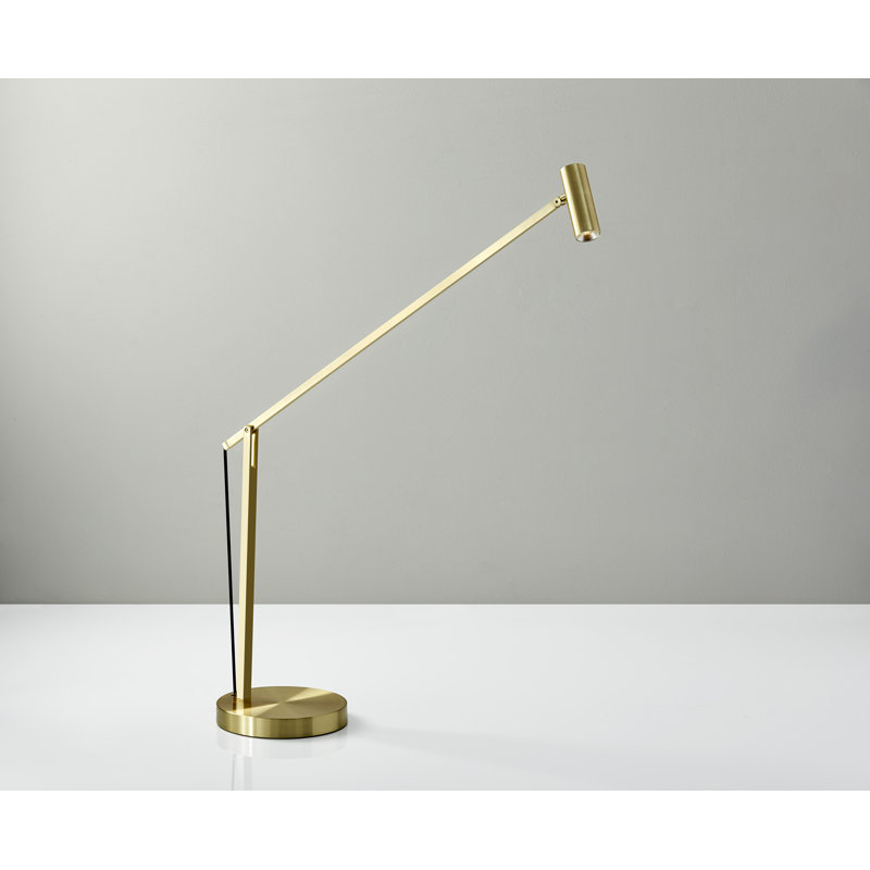 Lampe de bureau 32,5 po Dalila, Or brossé